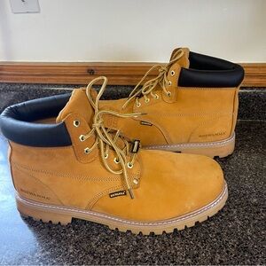 Boiwanma Moose 620S Men’s Size USA 16W Steel Toe Work Boots